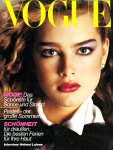 1980-4 Brooke Shields Vogue cover