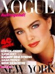 1980-9 Brooke Shields Vogue cover