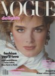 1983-10 Brooke Shields Vogue cover