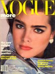1984-10 Brooke Shields Vogue cover