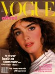 1984-4 Brooke Shields Vogue cover