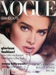1987-12 Brooke Shields Vogue cover