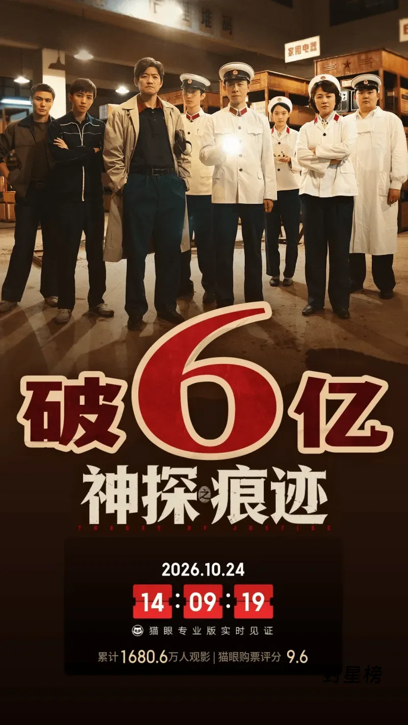 上映24天破6亿：《神探之痕迹》成今年第12部破6亿影片 post thumbnail image